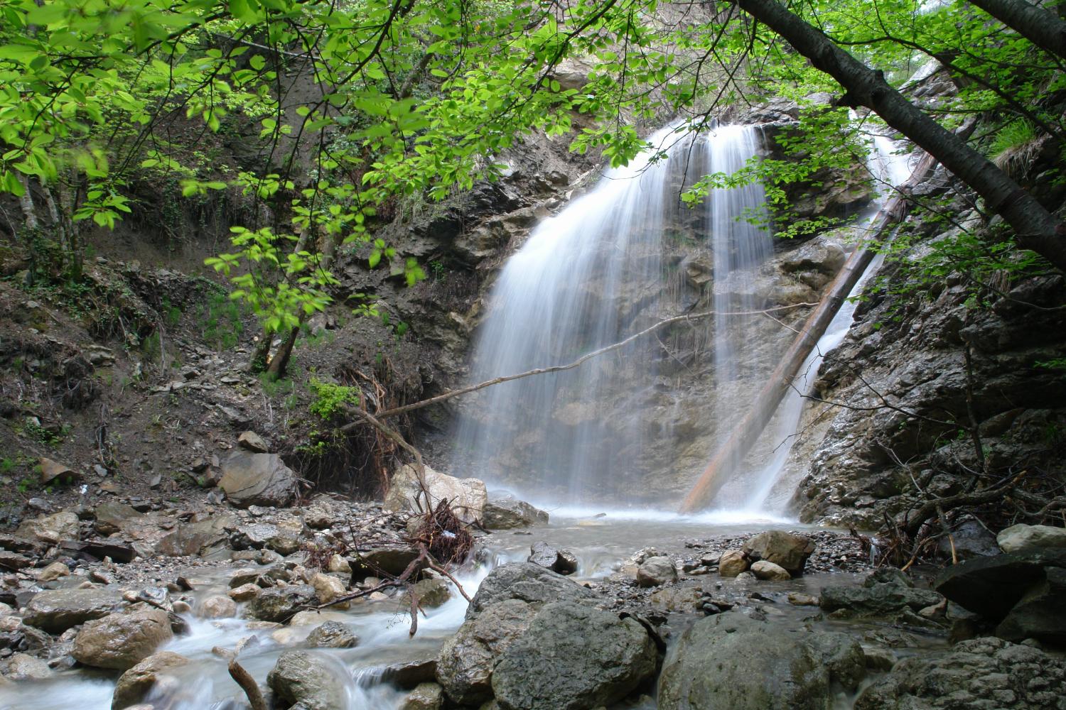 река водопадная в ялте