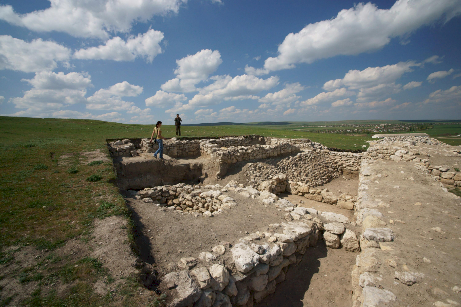 Хазарская крепость у Белой скалы